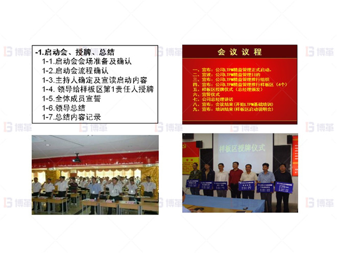 機加工行業車間樣板區打造案例 樣板破冰課程導入